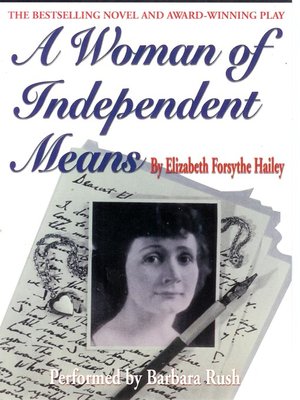 cover image of A Woman of Independent Means